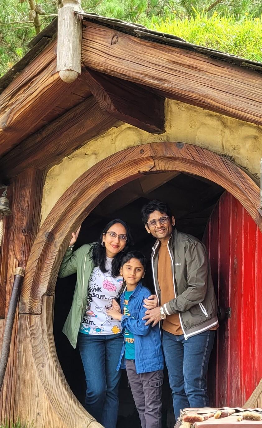Sridhar and Poornima, founders of Little Heroes Studio